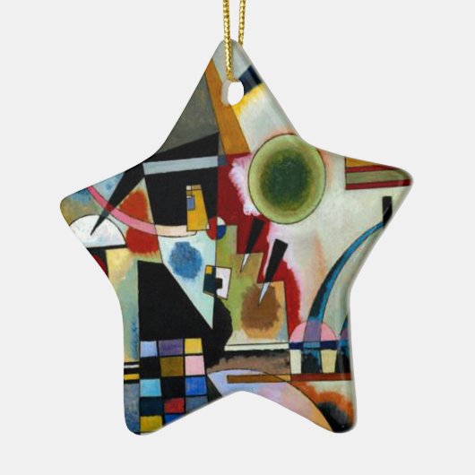 Kandinsky - Swinging, Keramik Ornament (Links)