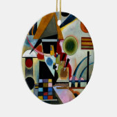 Kandinsky - Swinging Keramik Ornament (Rechts)