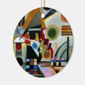 Kandinsky - Swinging Keramik Ornament (Links)