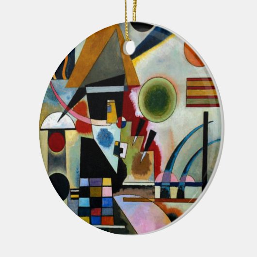 Kandinsky - Swinging Keramik Ornament (Links)