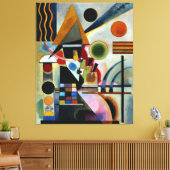 Kandinsky - Swinging Leinwanddruck (Insitu (Wohnzimmer))
