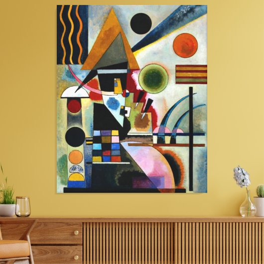 Kandinsky - Swinging Leinwanddruck (Insitu (Wohnzimmer))