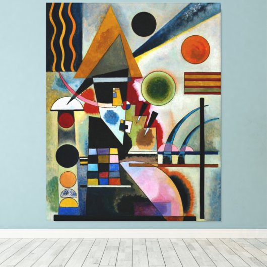 Kandinsky - Swinging Leinwanddruck (Insitu (Holzboden))