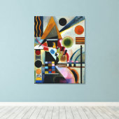 Kandinsky - Swinging Leinwanddruck (Insitu (Holzboden))