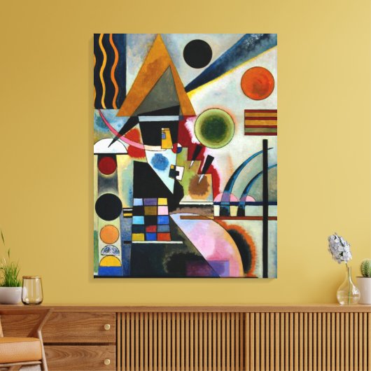 Kandinsky - Swinging Leinwanddruck (Insitu (Wohnzimmer))