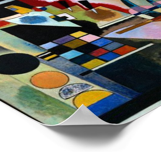Kandinsky - Swinging Poster (Ecke)
