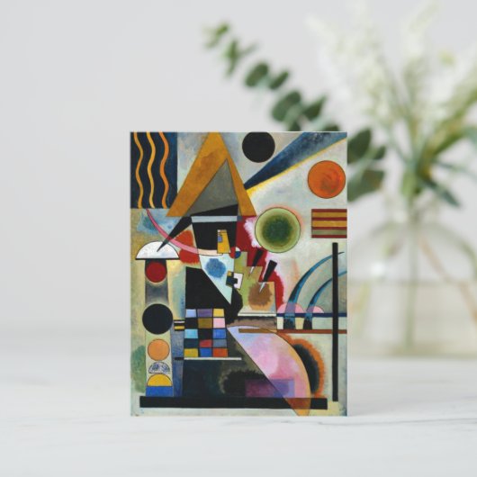 Kandinsky - Swinging Postkarte (Stehend Vorderseite)