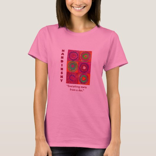 Kandinsky T-Shirt (Vorderseite)