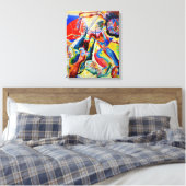 Kandinsky - Tableau a la Tache Rouge Leinwanddruck (Insitu (Schlafzimmer))