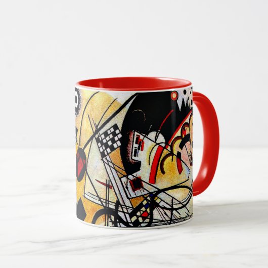 Kandinsky - Tasse der durchgehenden Linie (VorderseiteRechts)
