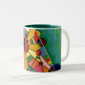 Kandinsky - Tasse des mehrfarbigen Dreiecks (VorderseiteRechts)
