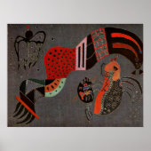 Kandinsky - Tempered Elan, Poster (Vorne)