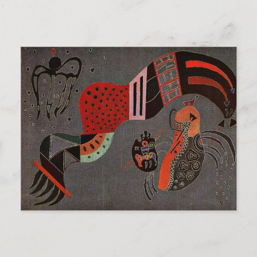 Kandinsky - Tempered Elan Postkarte (Vorderseite)