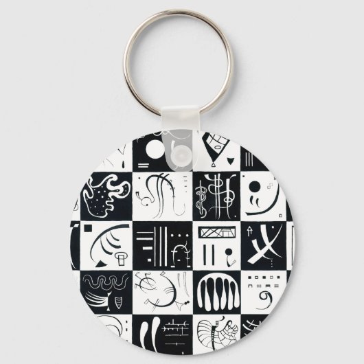 Kandinsky Thirty Key Chain Schlüsselanhänger (Vorderseite)