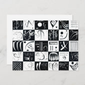 Kandinsky Thirty Postcard Postkarte (Vorne/Hinten)