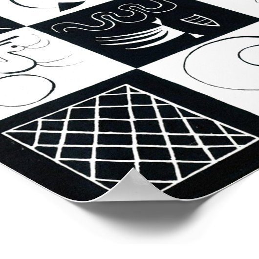 Kandinsky Thirty Poster (Ecke)