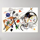 Kandinsky Transverse Line Poster (Vorne)