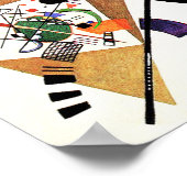 Kandinsky Transverse Line Poster (Ecke)