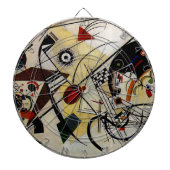 Kandinsky Transverse ungebrochene Linie Dartscheibe (vorne)