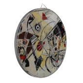 Kandinsky Transverse ungebrochene Linie Dartscheibe (Vorderseite Links)