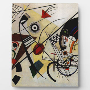 Kandinsky Transverse ungebrochene Linie Fotoplatte
