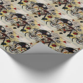 Kandinsky Transverse ungebrochene Linie Geschenkpapier (Ecke)