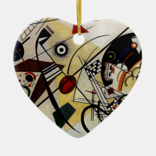 Kandinsky Transverse ungebrochene Linie Keramik Ornament