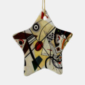 Kandinsky Transverse ungebrochene Linie Keramikornament (Rechts)