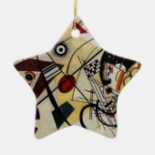 Kandinsky Transverse ungebrochene Linie Keramikornament (Vorne)