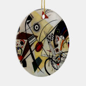 Kandinsky Transverse ungebrochene Linie Keramikornament (Rechts)