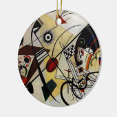 Kandinsky Transverse ungebrochene Linie Keramikornament (Links)