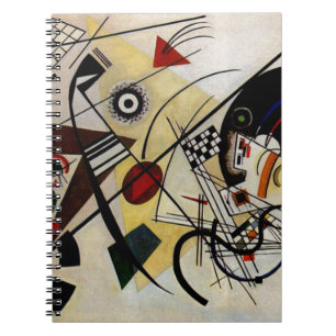 Kandinsky Transverse ungebrochene Linie Notizblock