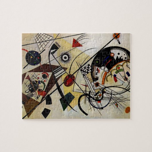 Kandinsky Transverse ungebrochene Linie Puzzle (Horizontal)