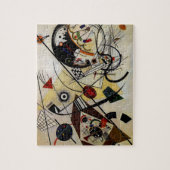 Kandinsky Transverse ungebrochene Linie Puzzle (Vertikal)