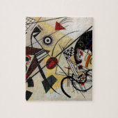 Kandinsky Transverse ungebrochene Linie Puzzle (Vertikal)