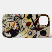 Kandinsky Transverse Unlimited Line iPad Air Hülle (Rückseite (Horizontal))
