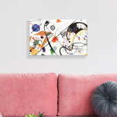 Kandinsky Tranverse Line Leinwanddruck (Insitu (Wohnzimmer))