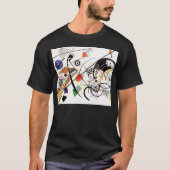 Kandinsky Tranverse Linie T - Shirt (Vorderseite)