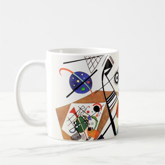 Kandinsky Tranverse Linie Tasse (Links)