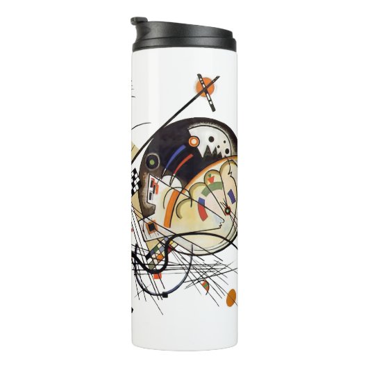 Kandinsky, Traverse Lines 1923 Thermosbecher (Nach rechts gedreht)