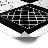 Kandinsky - Trente, 1936 Poster (Ecke)