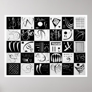 Kandinsky - Trente, 1936 Poster