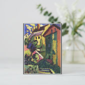 Kandinsky - Treppen zum Schloss Postkarte (Stehend Vorderseite)