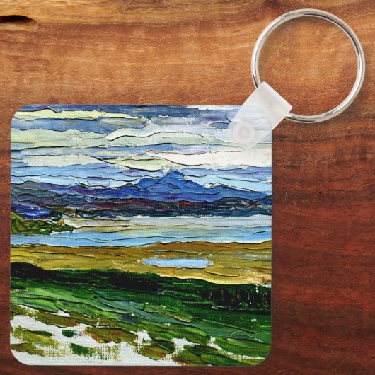 Kandinsky - Tunis Schlüsselanhänger (Rückseite)