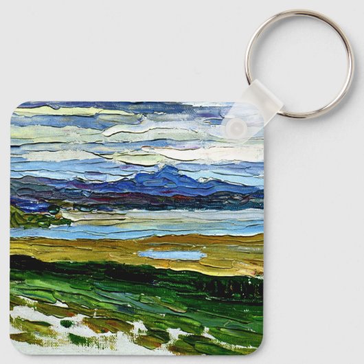 Kandinsky - Tunis Schlüsselanhänger (Rückseite)