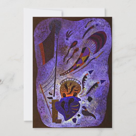 Kandinsky - Twilight Postcard Karte (Vorderseite)