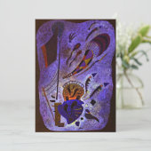 Kandinsky - Twilight Postcard Karte (Stehend Vorderseite)