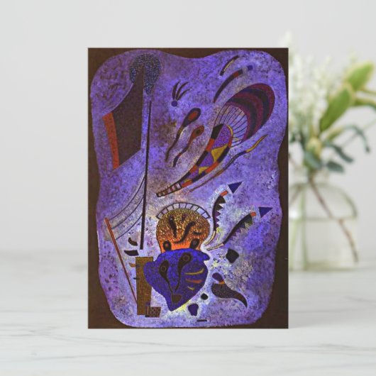 Kandinsky - Twilight Postcard Karte (Stehend Vorderseite)