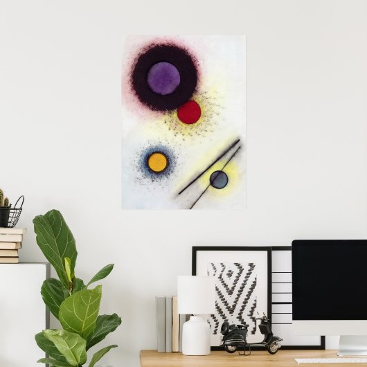 Kandinsky - Unbenannt, 1923 (A) Poster (Heimbüro)