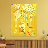 Kandinsky - Unbenannt, 1941 Leinwanddruck (Insitu (Wohnzimmer))